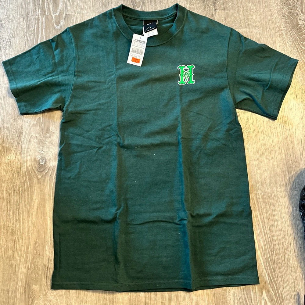 HUF Dark Green Cotton Thrasher Tee